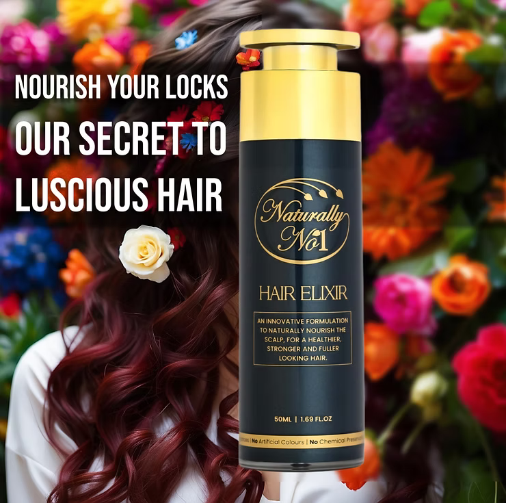 Revealing the Secret to Luscious Locks: Naturally Number One's Hair Elixir