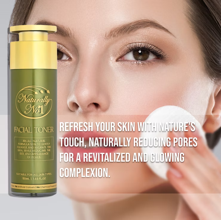 Discover Naturally Number One's Refreshing Facial Toner: A Botanical Boost for Your Skin